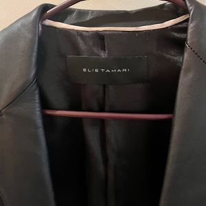 Ellie Tahari leather jacket